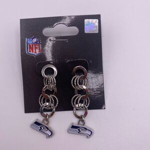 NFL Seattle Seahawks Drop Earrings